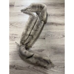 4 Beautiful A Grade Mink 100% Natural Fur Ultra Soft Skin Tanned